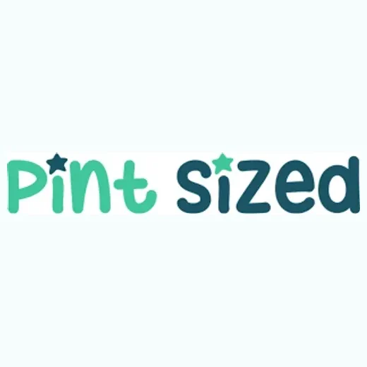 pintsizedapparel brand logo for pintsizedapparel.com