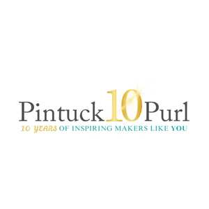 pintuckandpurl brand logo for pintuckandpurl.com
