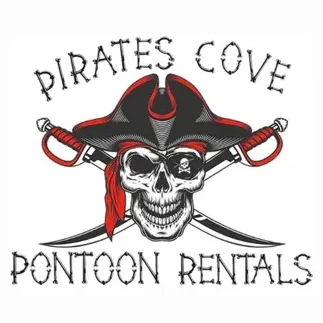 piratescovepontoonrentals brand logo for piratescovepontoonrentals.com