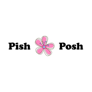 pishposh brand logo for pishposh.com
