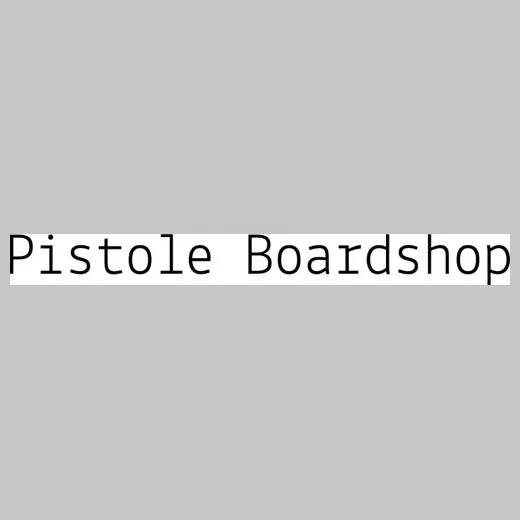 Bigcartel brand logo for pistoleboardshop.bigcartel.com