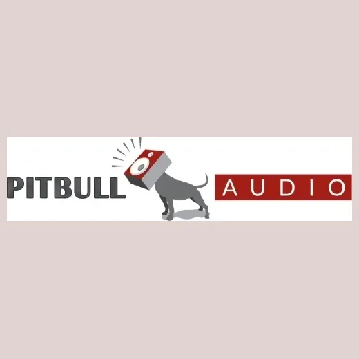 pitbullaudio brand logo for pitbullaudio.com