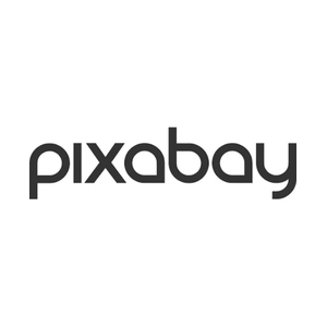 pixabay brand logo for pixabay.com