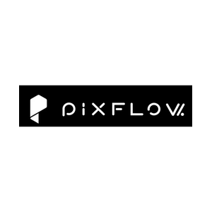 pixflow brand logo for pixflow.net