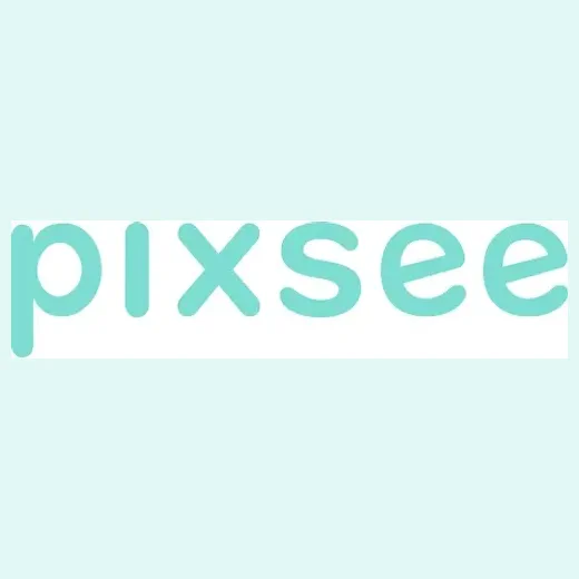 pixseecare brand logo for pixseecare.com