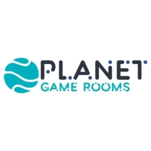planetgamerooms brand logo for planetgamerooms.com