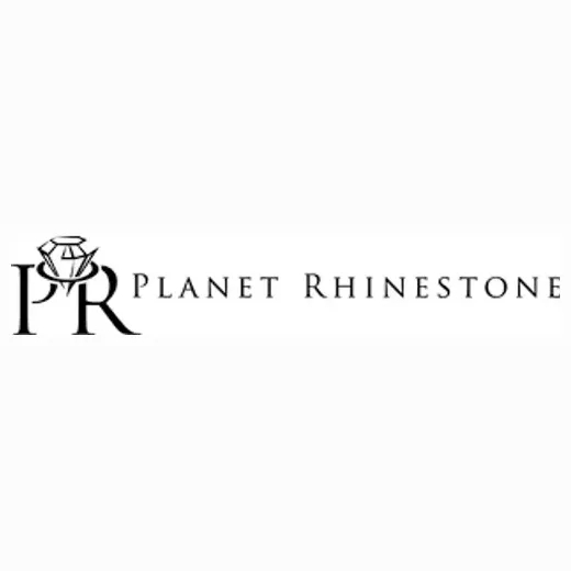 planetrhinestone brand logo for planetrhinestone.com