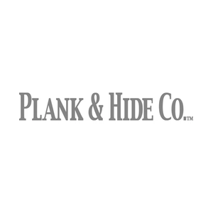 plankandhide brand logo for plankandhide.com