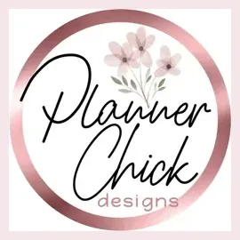 plannerchickdesigns brand logo for plannerchickdesigns.com
