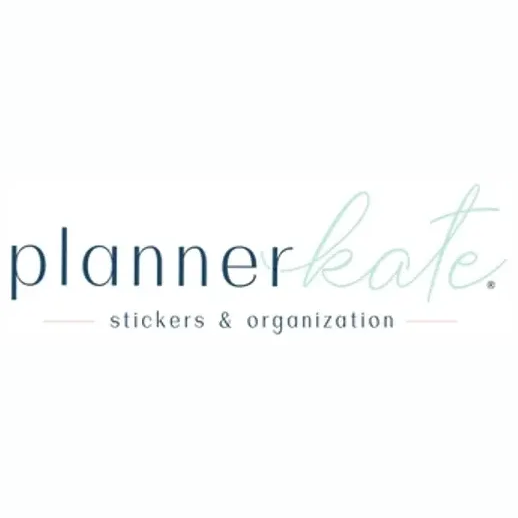 plannerkate brand logo for plannerkate.com