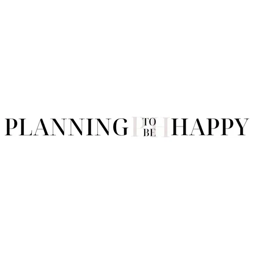 planningtobehappy brand logo for planningtobehappy.com