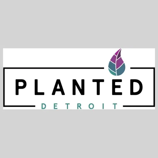 planteddetroit brand logo for planteddetroit.com