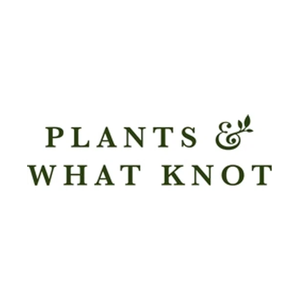 plantsandwhatknot brand logo for plantsandwhatknot.com