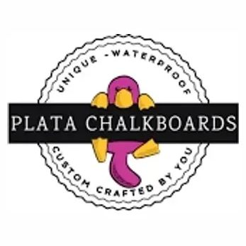 platachalkboards brand logo for platachalkboards.com