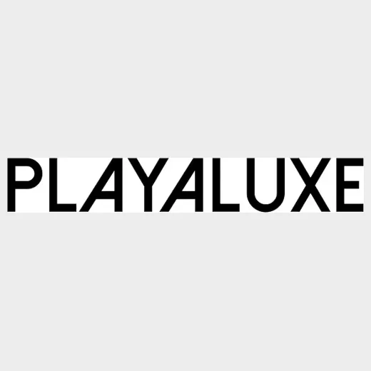 playaluxe brand logo for playaluxe.com