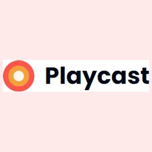 playcast brand logo for playcast.ai