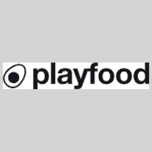 playfood brand logo for playfood.com
