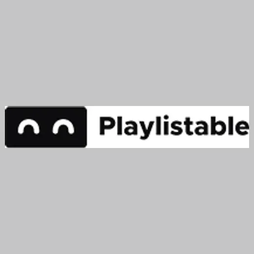 playlistable brand logo for playlistable.io