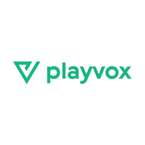playvox brand logo for playvox.com