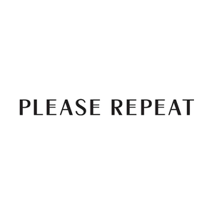 pleaserepeat brand logo for pleaserepeat.com