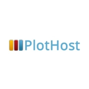 plothost brand logo for plothost.com