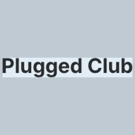 pluggedclub brand logo for pluggedclub.com