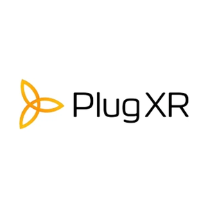 plugxr brand logo for plugxr.com
