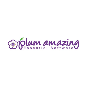 plumamazing brand logo for plumamazing.com