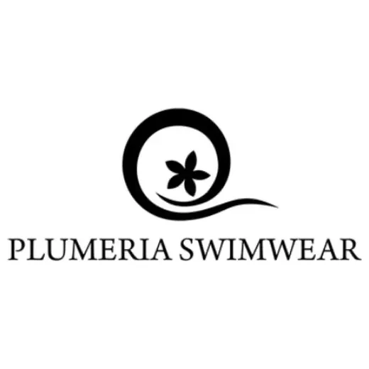 plumeriaswimwear brand logo for plumeriaswimwear.com