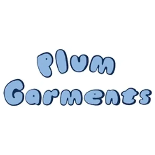 plumgarments brand logo for plumgarments.com