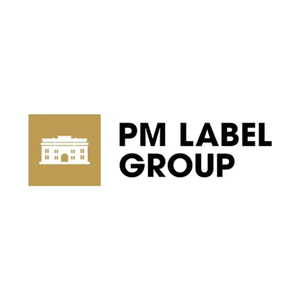 pmlabelgroup brand logo for pmlabelgroup.com