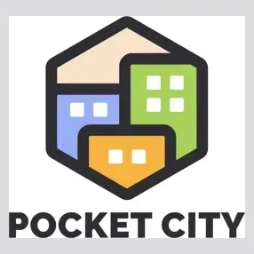 pocketcitygame brand logo for pocketcitygame.com