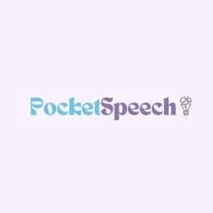 pocketspeech brand logo for pocketspeech.com