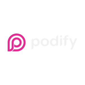 podify brand logo for podify.io