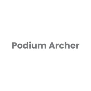 podiumarcher brand logo for podiumarcher.com