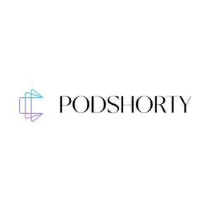 podshorty brand logo for podshorty.com