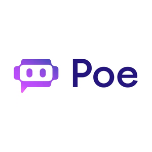 poe brand logo for poe.com