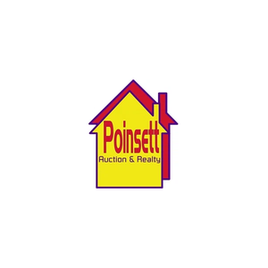 poinsettauctions brand logo for poinsettauctions.com