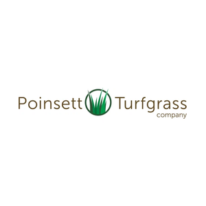poinsettturfgrass brand logo for poinsettturfgrass.com