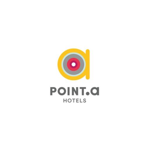 Point A Hotels brand logo for pointahotels.com