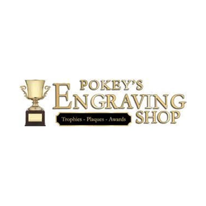 pokeysengraving brand logo for pokeysengraving.com