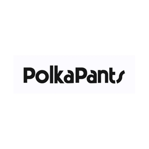polkapants brand logo for polkapants.com