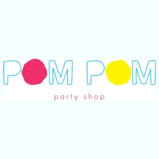 pompompartyshop brand logo for pompompartyshop.com