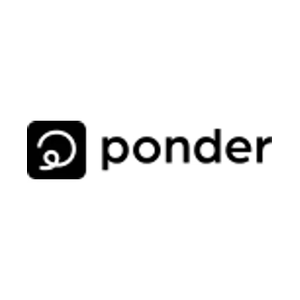 ponder brand logo for ponder.ing