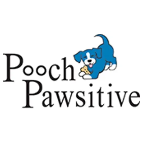 poochpawsitive brand logo for poochpawsitive.com