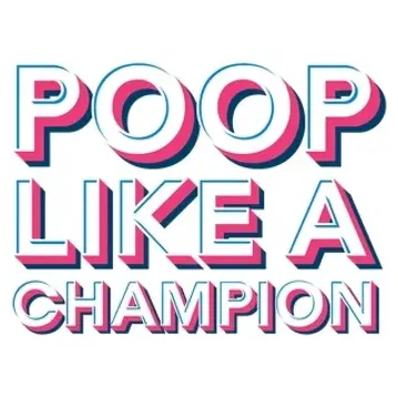 pooplikeachampion brand logo for pooplikeachampion.com