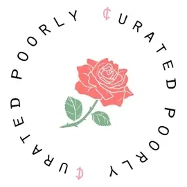 poorlycurated brand logo for poorlycurated.com