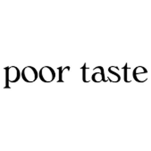 poortaste brand logo for poortaste.co