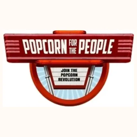 popcornforthepeople brand logo for popcornforthepeople.com