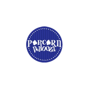 popcornpalooza brand logo for popcornpalooza.com